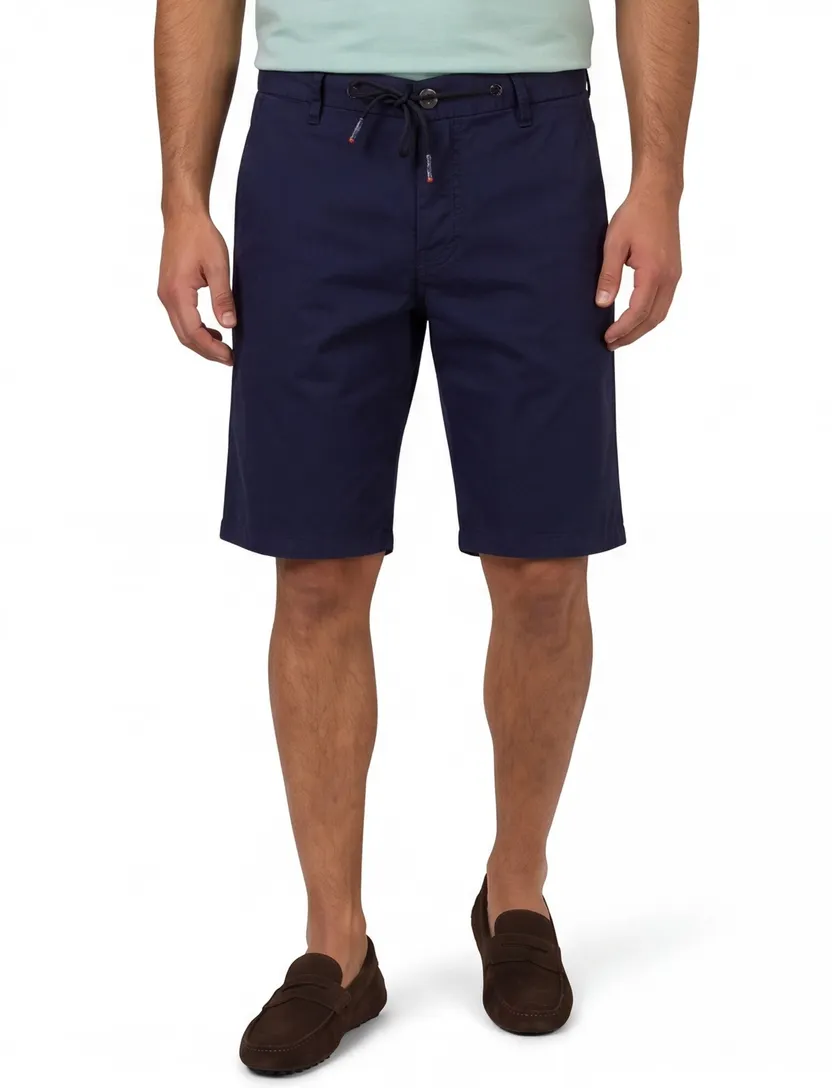 State of Art chino short donkerblauw