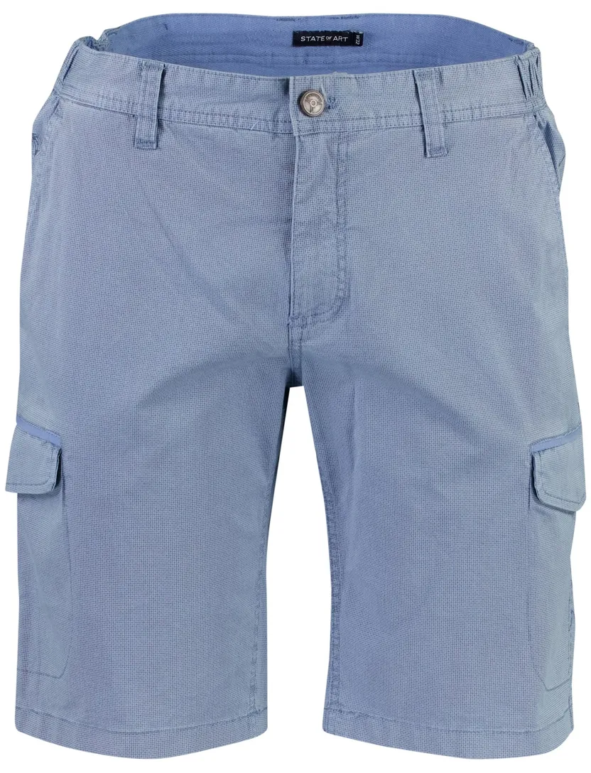 State of Art Cargo Shorts Lichtblauw