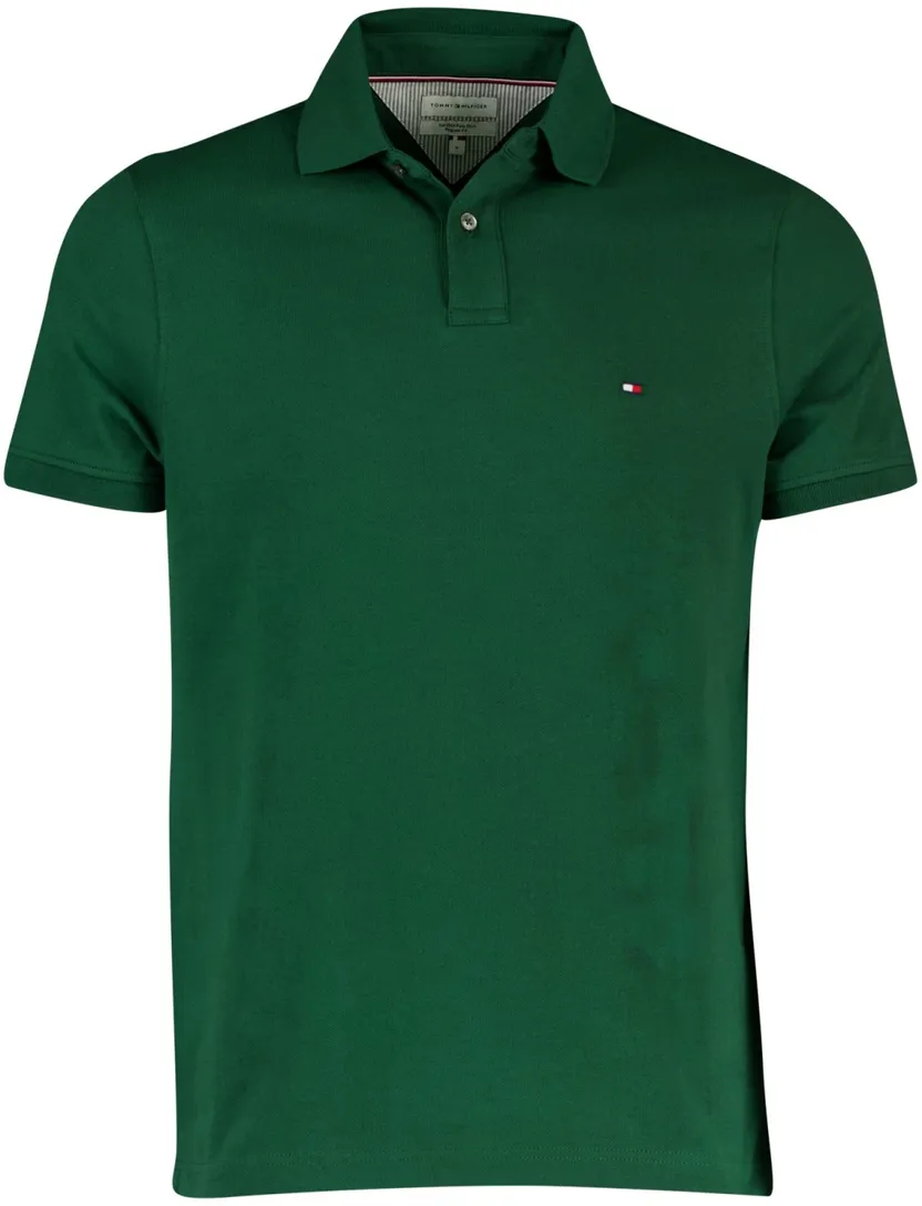 Poloshirt Tommy Hilfiger groen Regular Fit