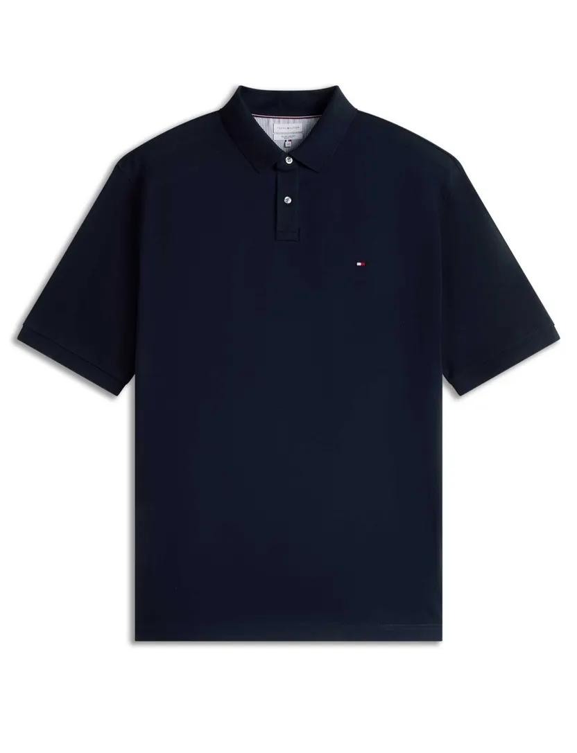Poloshirt Tommy Hilfiger Big & Tall donkerblauw
