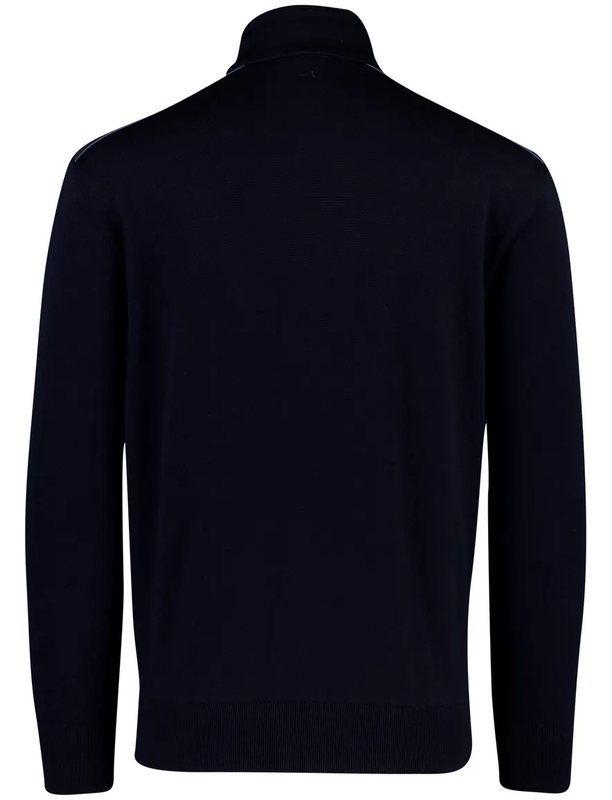 Paul & Shark vest donkerblauw effen