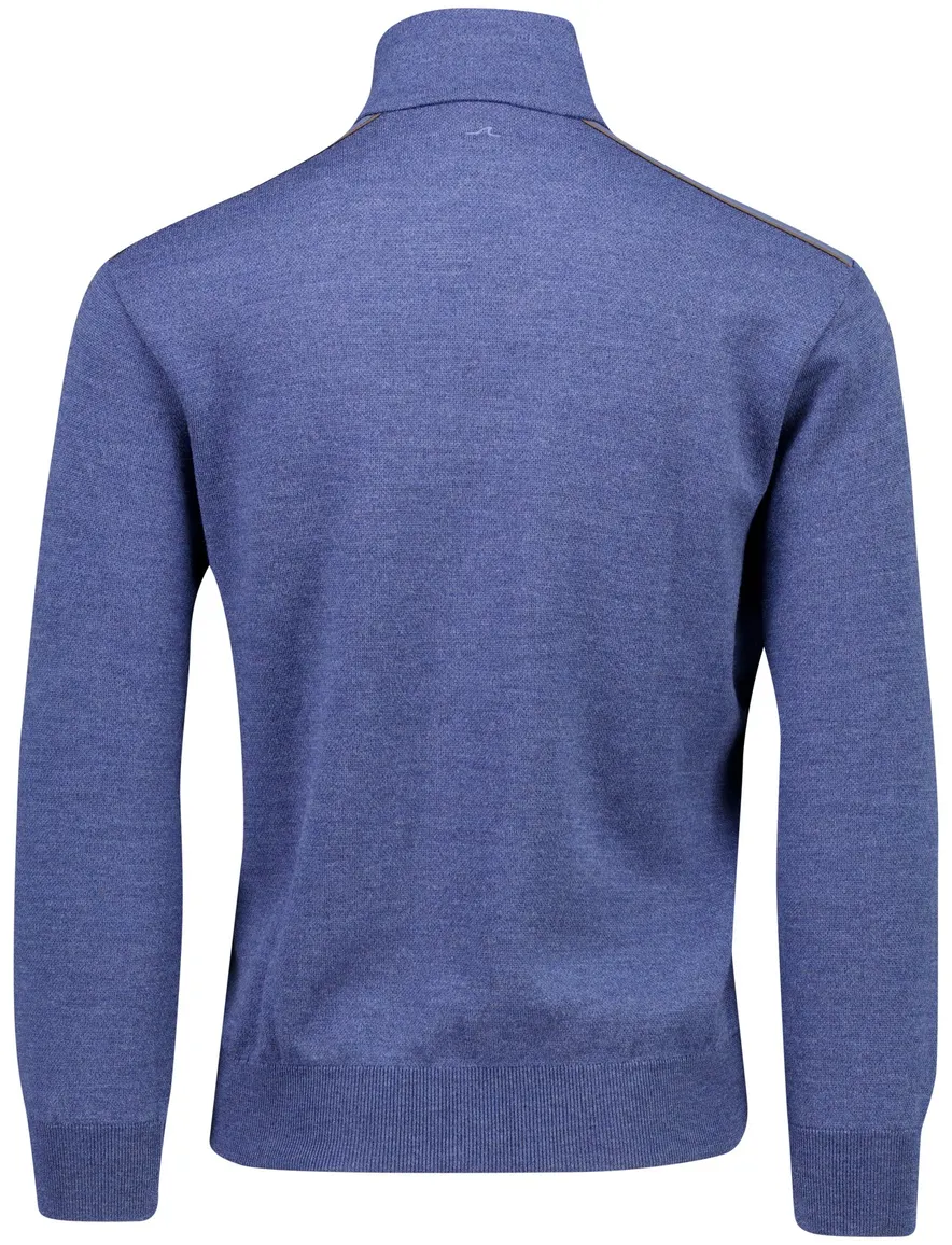 Paul & Shark vest blauw gemêleerd