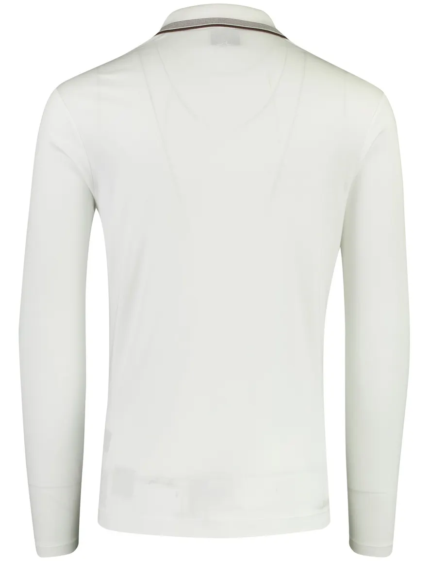 Paul & Shark poloshirt creme met stretch