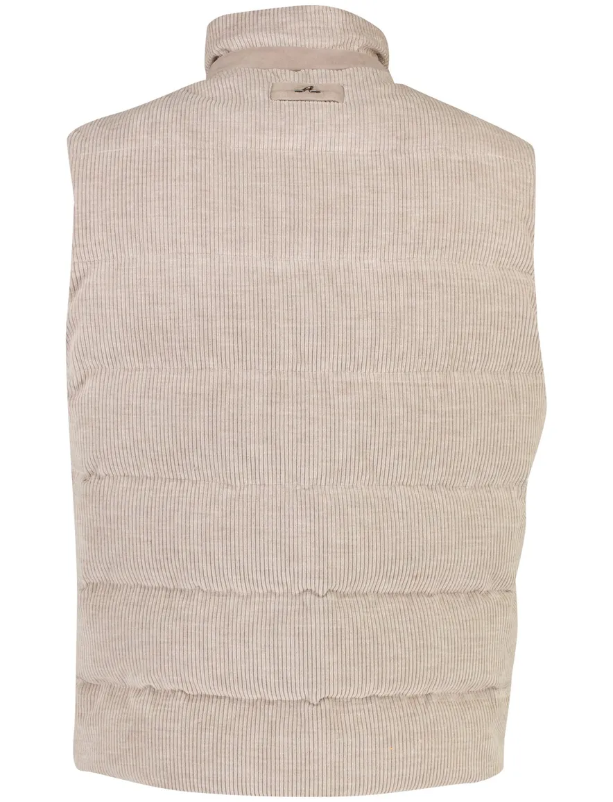 Paul & Shark bodywarmer beige rib