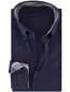 Paul & Shark overhemd donkerblauw gemêleerd