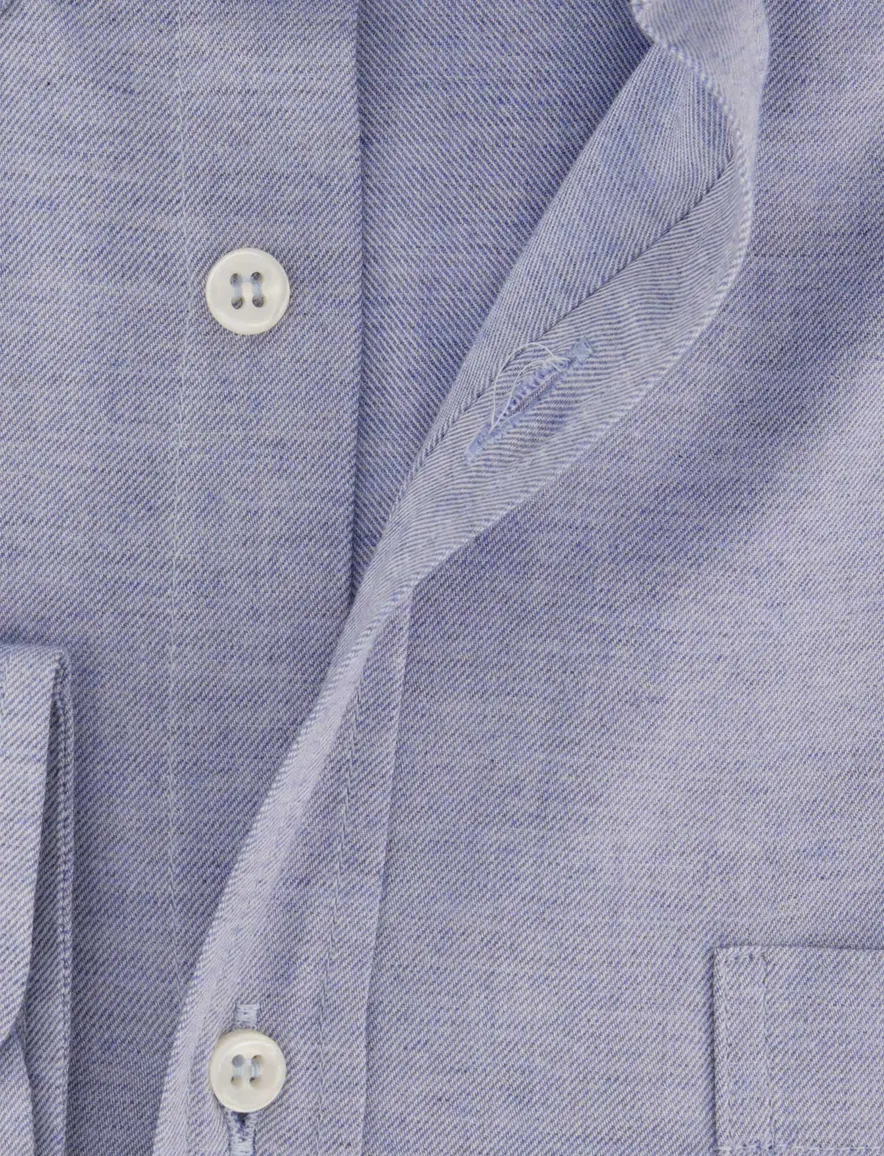 Paul & Shark overhemd blauw gemeleerd
