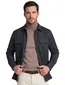 Paul & Shark overshirt donkergroen gemêleerd water afstotend