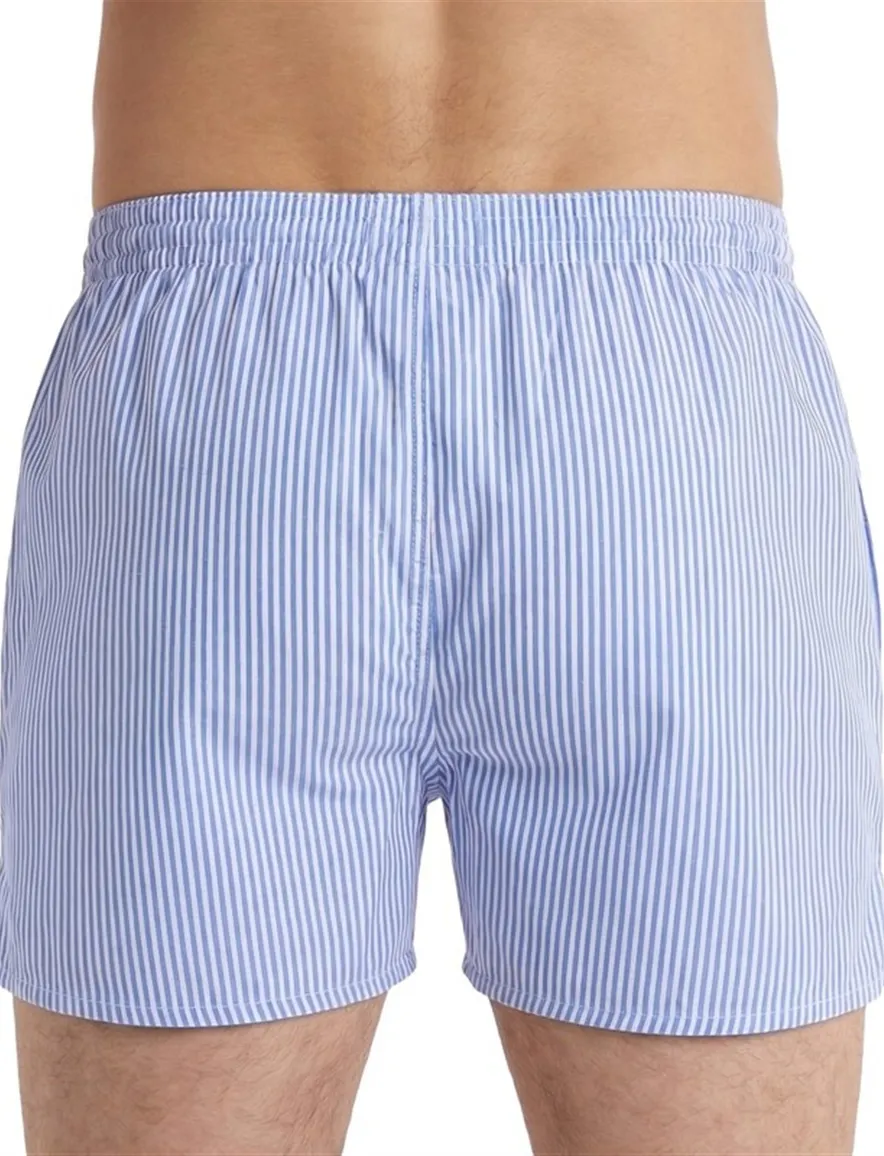 Lichtblauwe gestreepte boxershort Deal