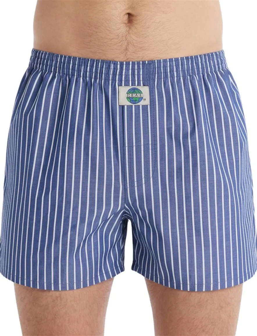 Deal boxershort gestreept donkerblauw