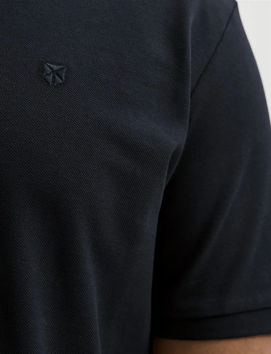 Jack & Jones poloshirt korte mouw grijs