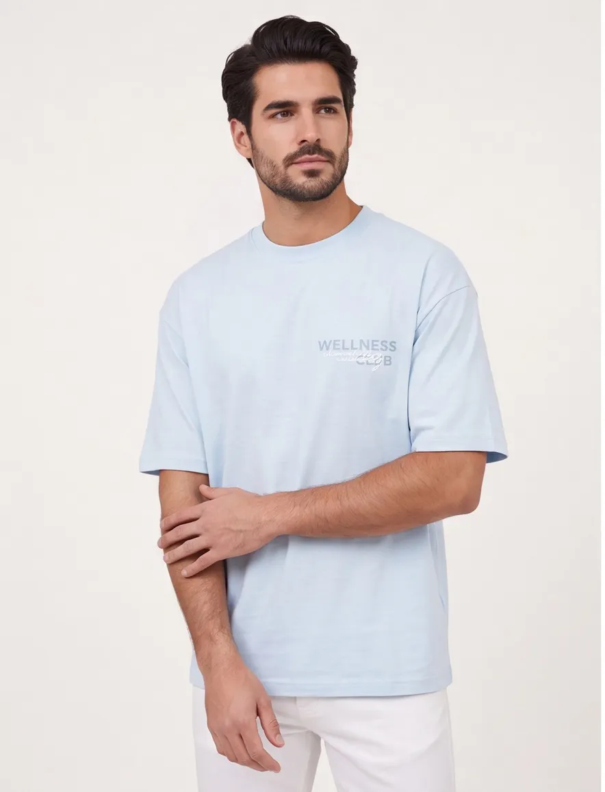 Jack & Jones t-shirt lichtblauw
