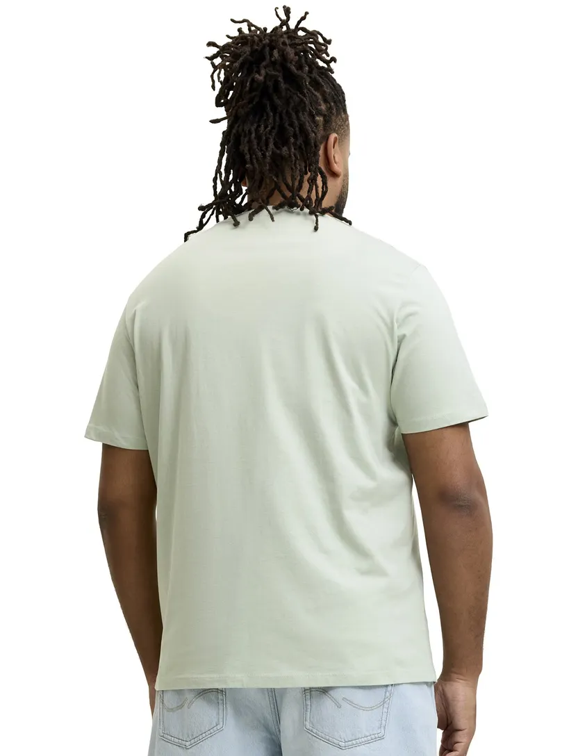 T-shirt Jack & Jones Plus Size groen opdruk