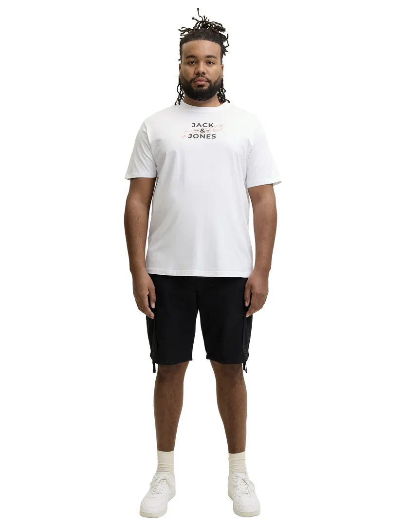 T-shirt Jack & Jones wit geprint