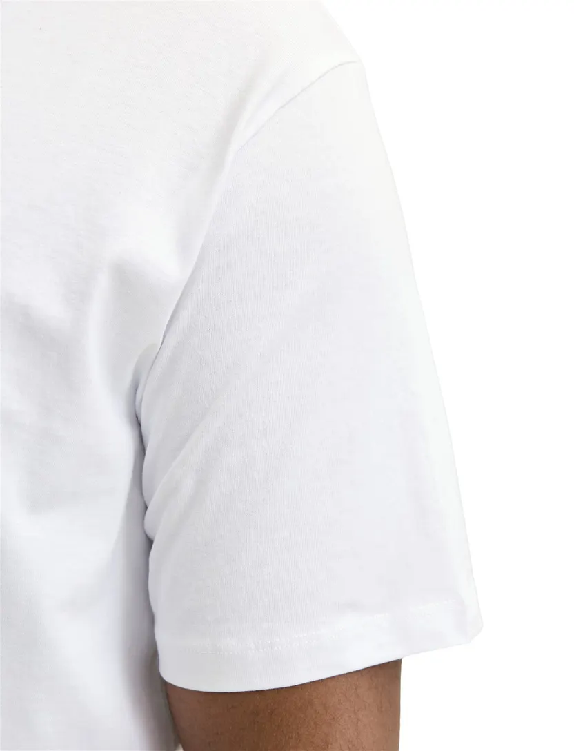 T-shirt Jack & Jones wit geprint