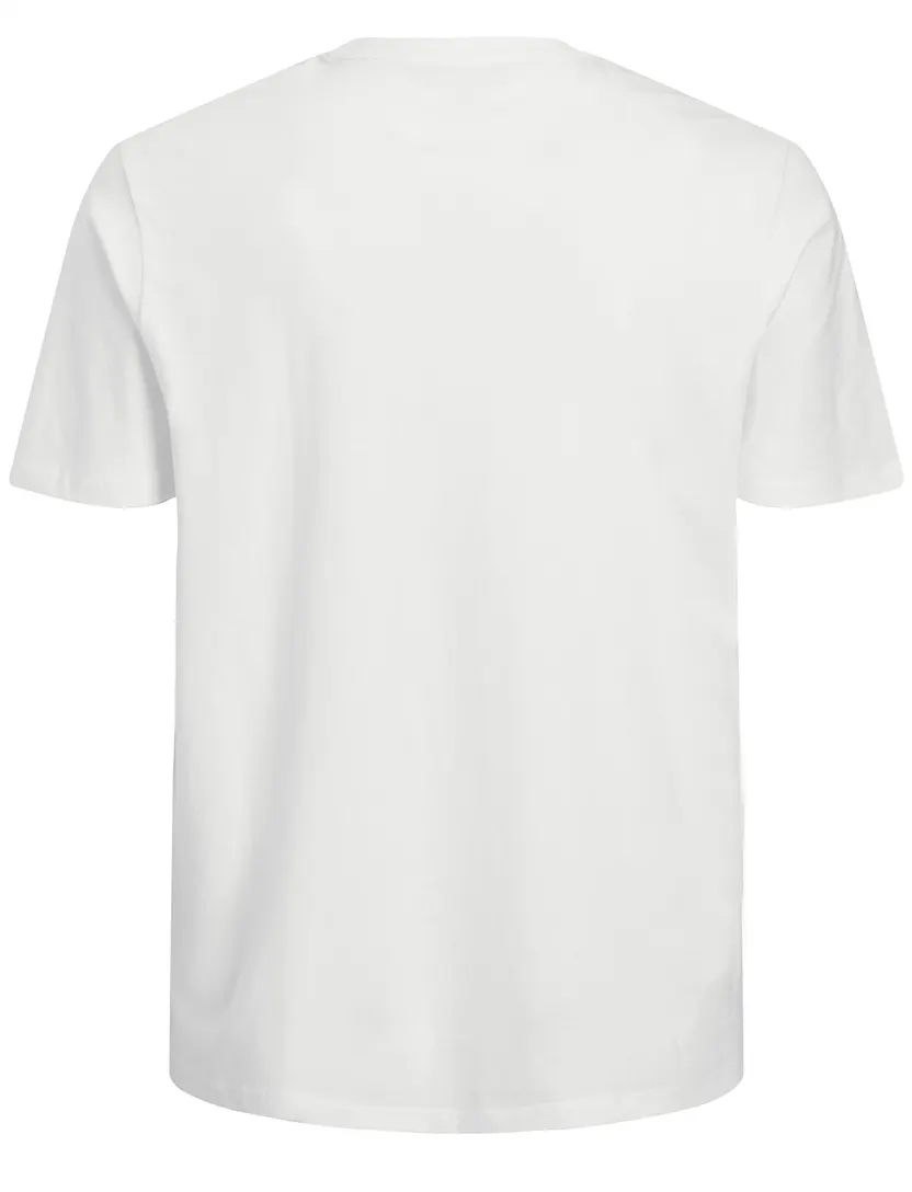 T-shirt Jack & Jones wit geprint