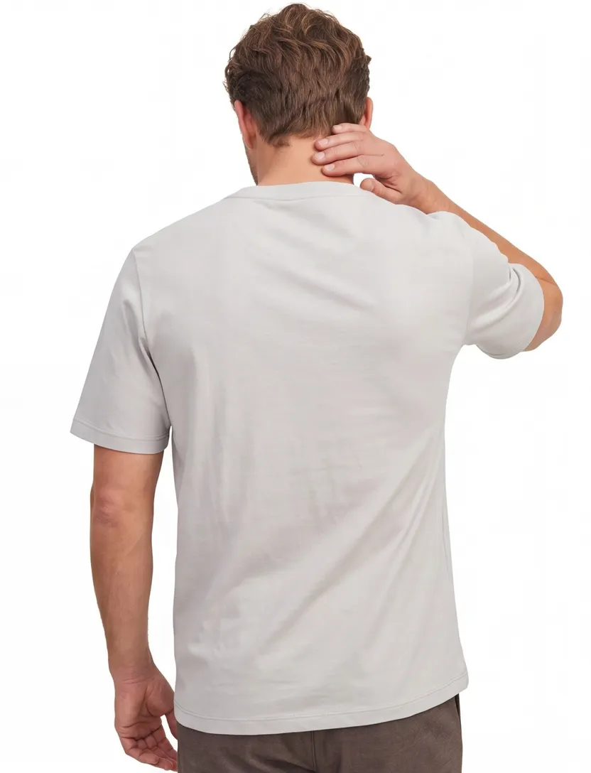 T-shirt Jack & Jones Plus Size grijs opdruk