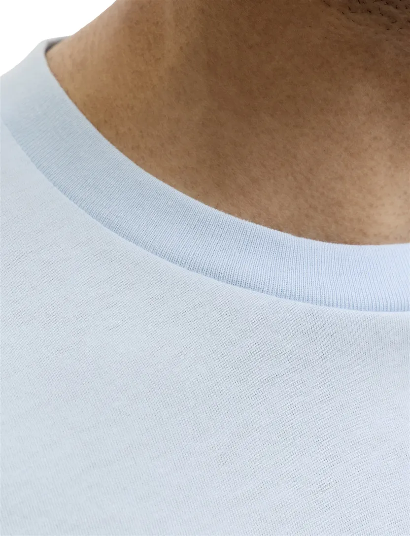 T-shirt Jack & Jones lichtblauw geprint