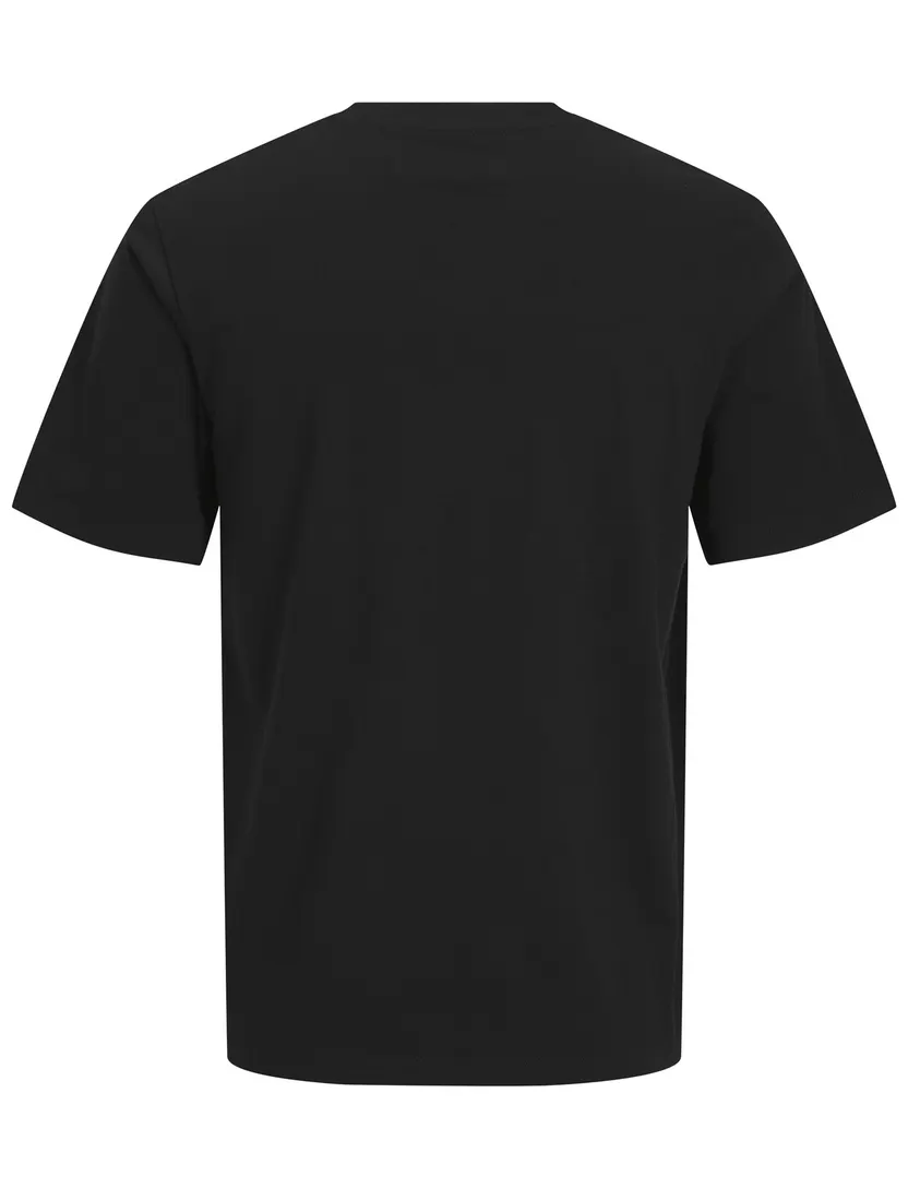 T-shirt Jack & Jones Regular Fit zwart opdruk
