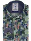 A Fish Named Fred overhemd blauw labels print