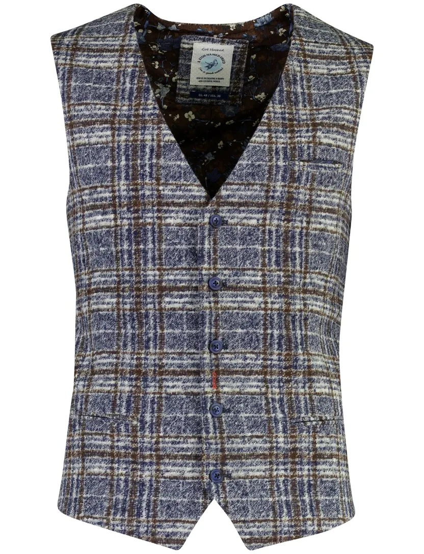 Gilet A Fish Named Fred donkerblauw