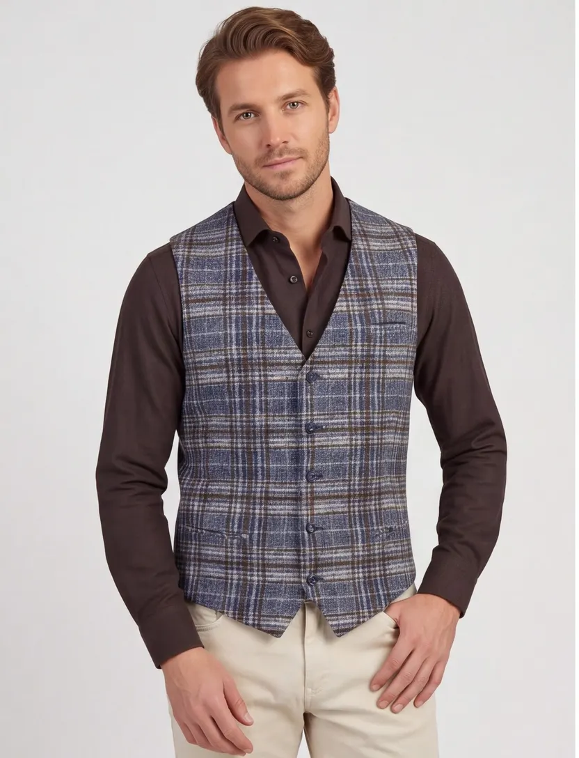 Gilet A Fish Named Fred donkerblauw