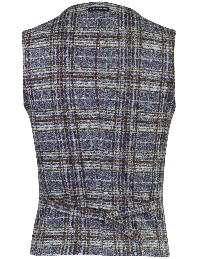 Gilet A Fish Named Fred donkerblauw