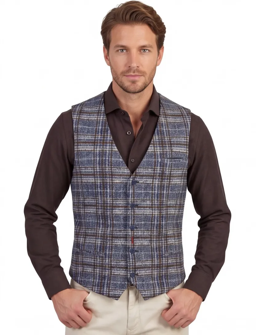 Gilet A Fish Named Fred donkerblauw
