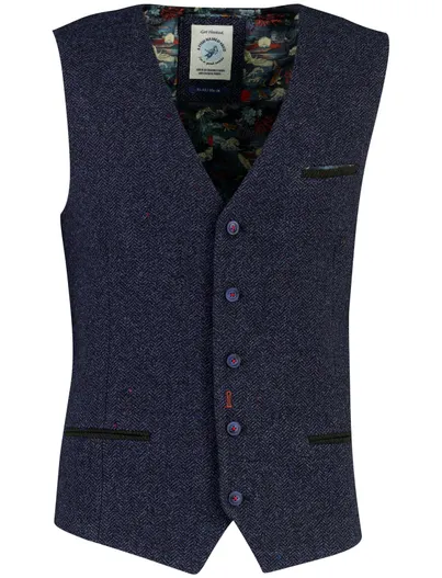 A Fish Named Fred A Fish Named Fred gilet donkerblauw