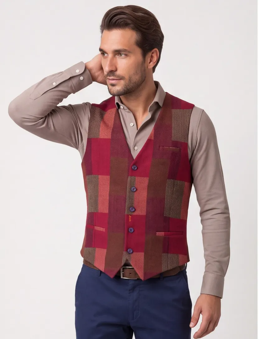 Gilet A Fish Named Fred rood