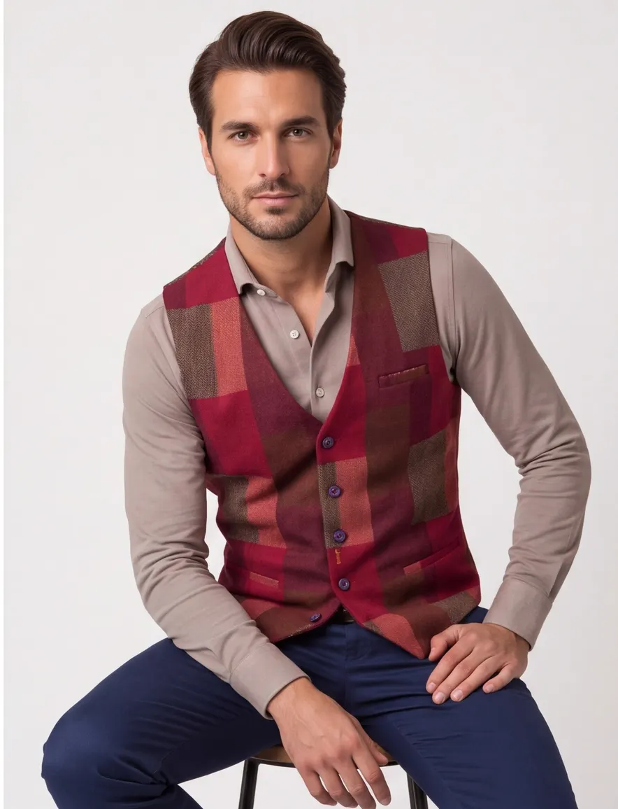 Gilet A Fish Named Fred rood