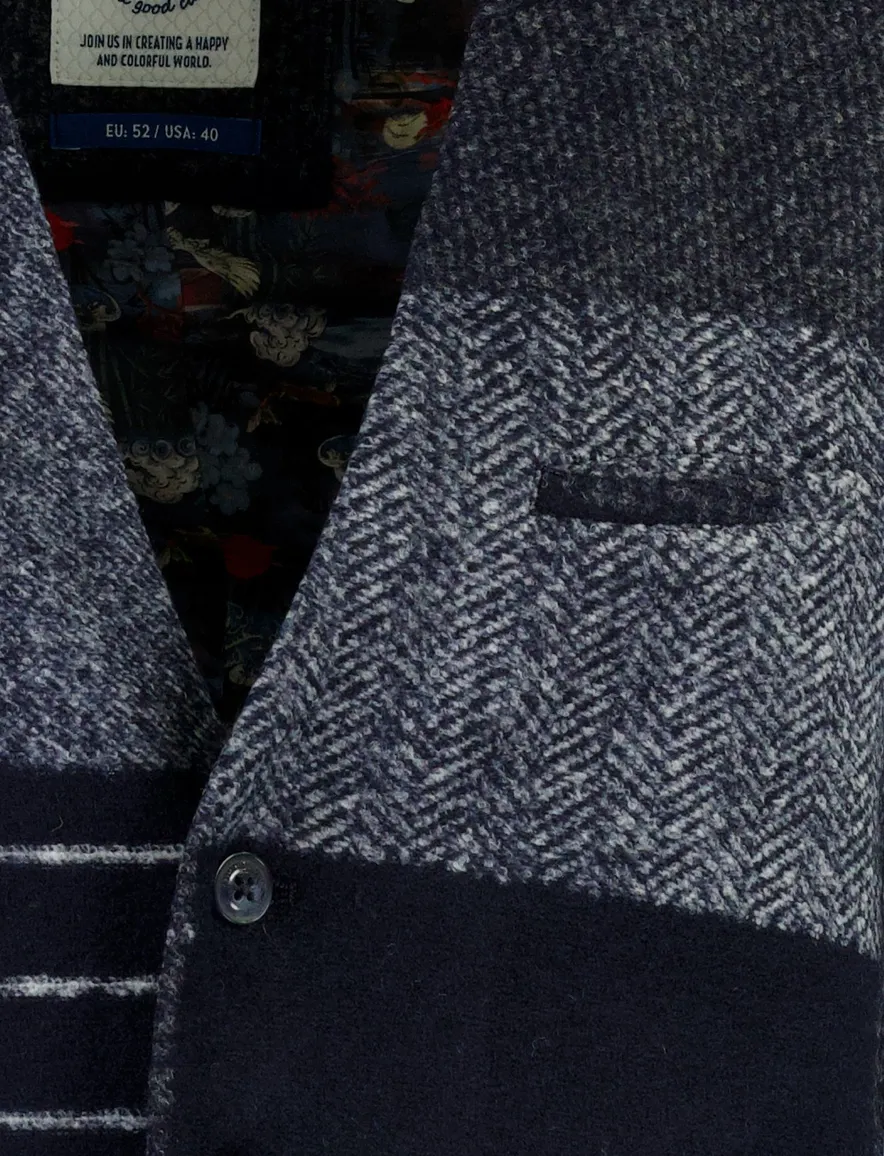 Gilet A Fish Named Fred donkerblauw