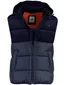 A Fish Named Fred donkerblauwe puffer bodywarmer