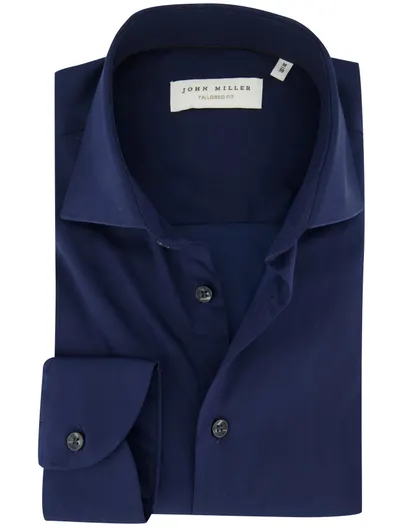 John Miller John Miller Shirt dress ml 5 Donker 5801022-19