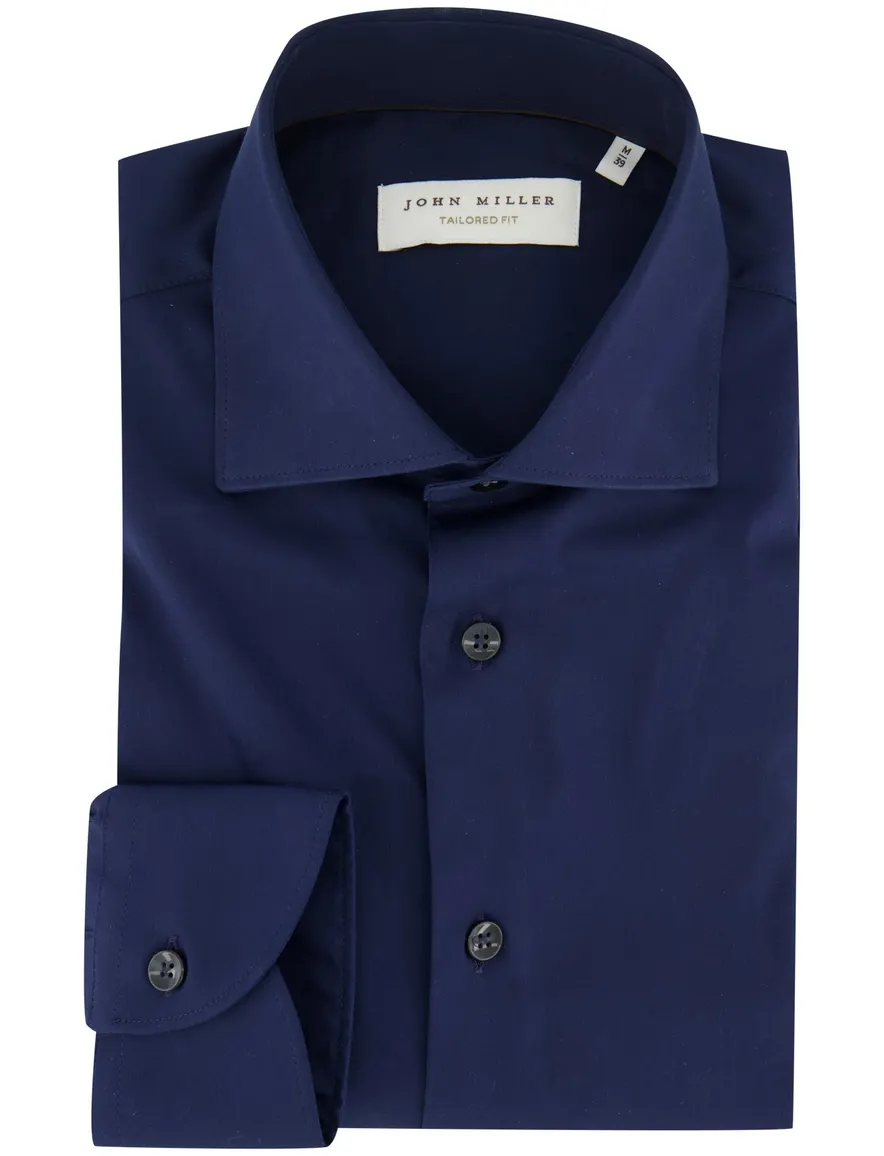 John Miller Shirt dress ml 5 Donker 5801022-19