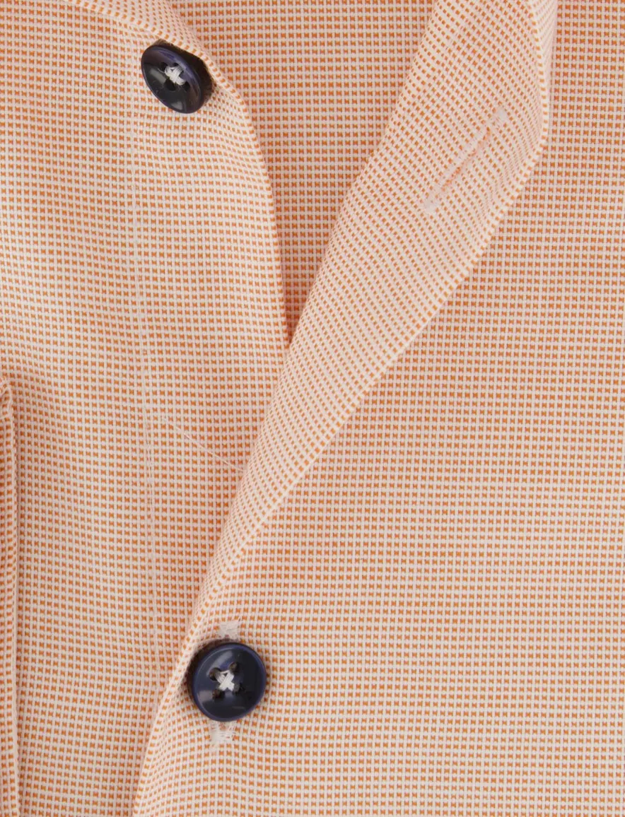 Ledub Modern Fit overhemd roze geprint
