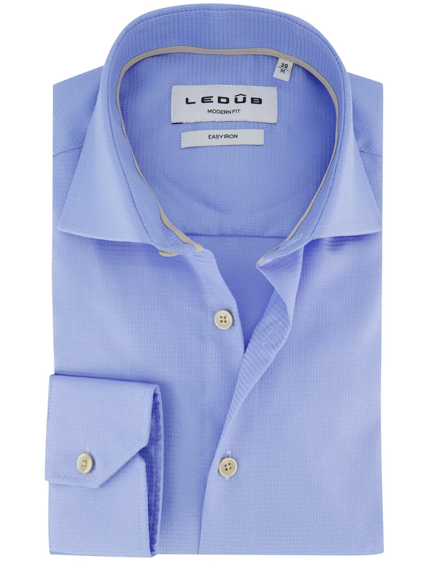 Overhemd Ledub blauw