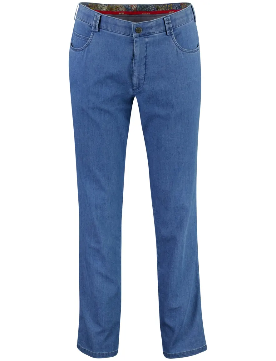 Broeken Meyer blauw