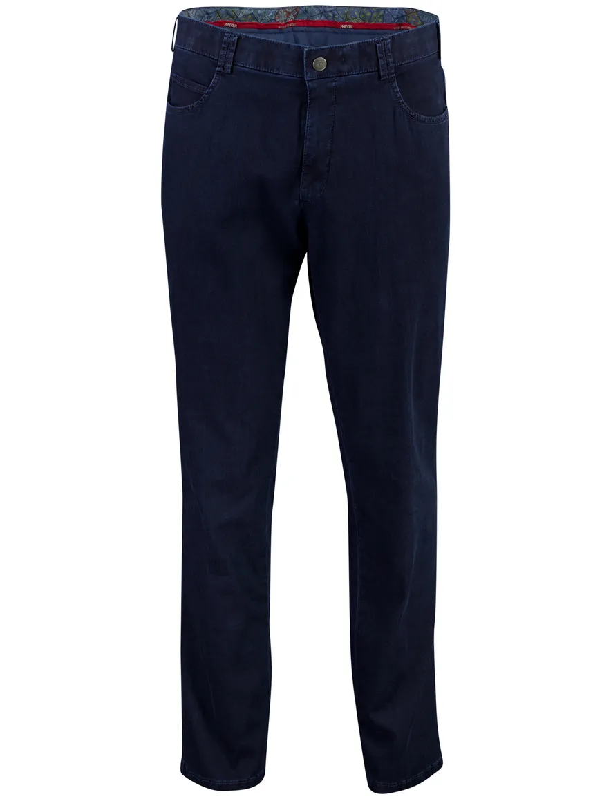 Meyer Pantalon jeans donkerblauw