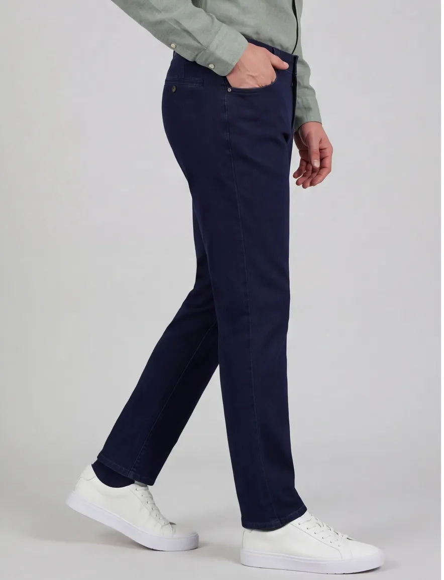 Meyer broek Dubai donkerblauw 5-p