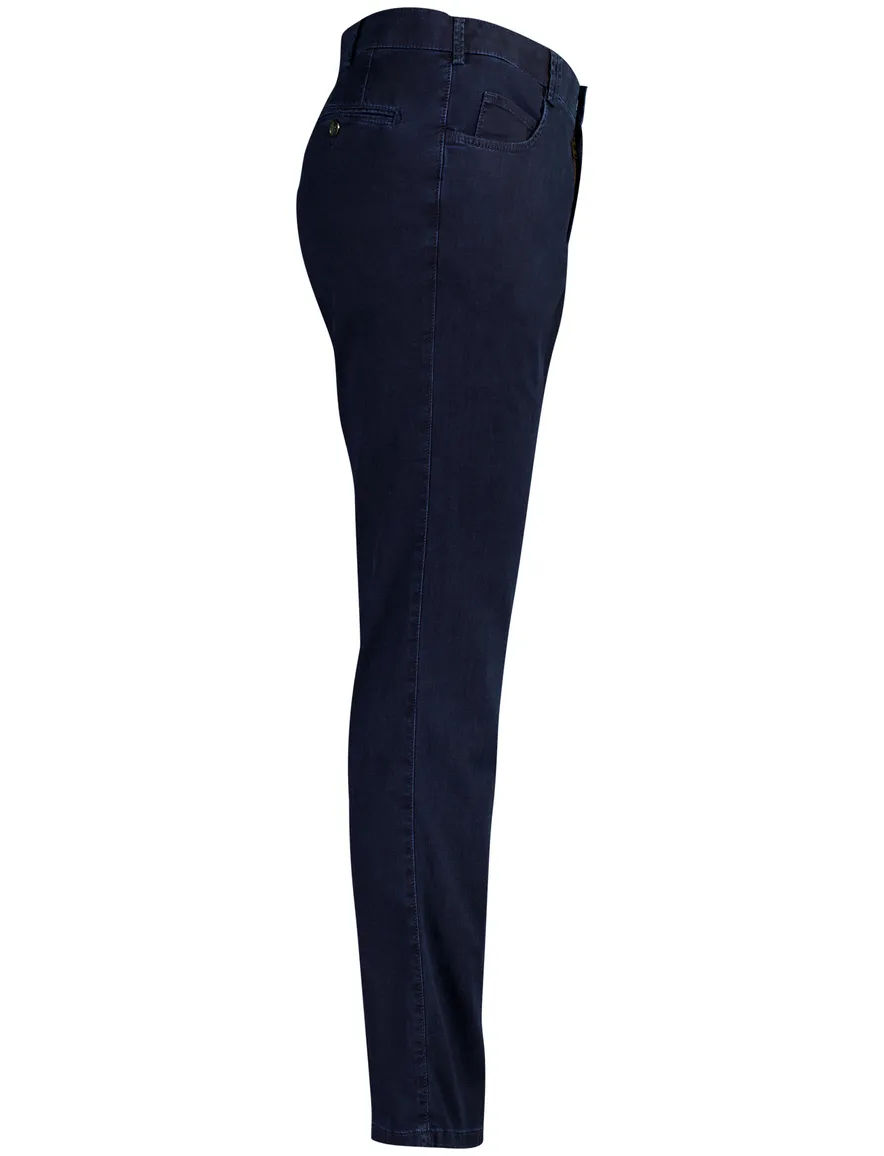 Meyer Pantalon jeans donkerblauw