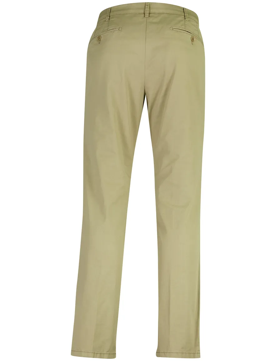Meyer chino Rio effen beige