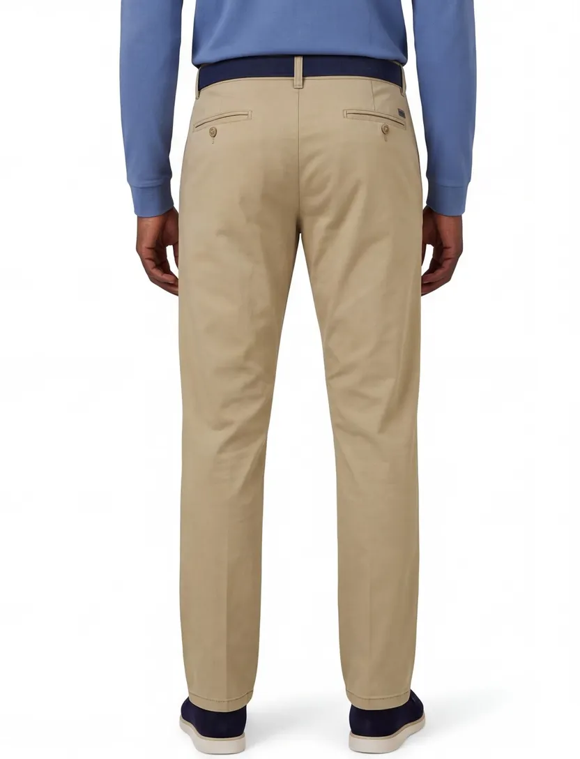 Chino Meyer beige Rio effen