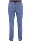 Meyer chino Rio blauw effen