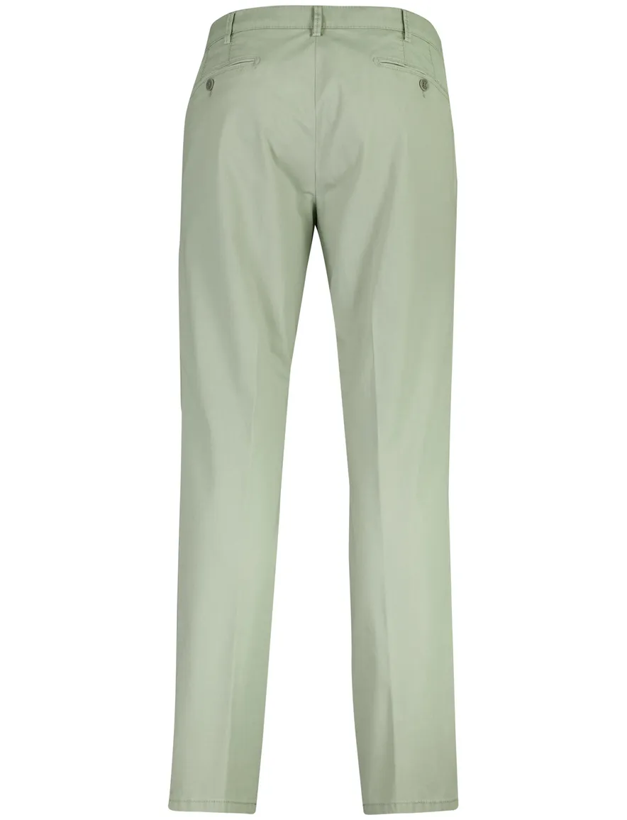 Meyer chino Rio groen tencel