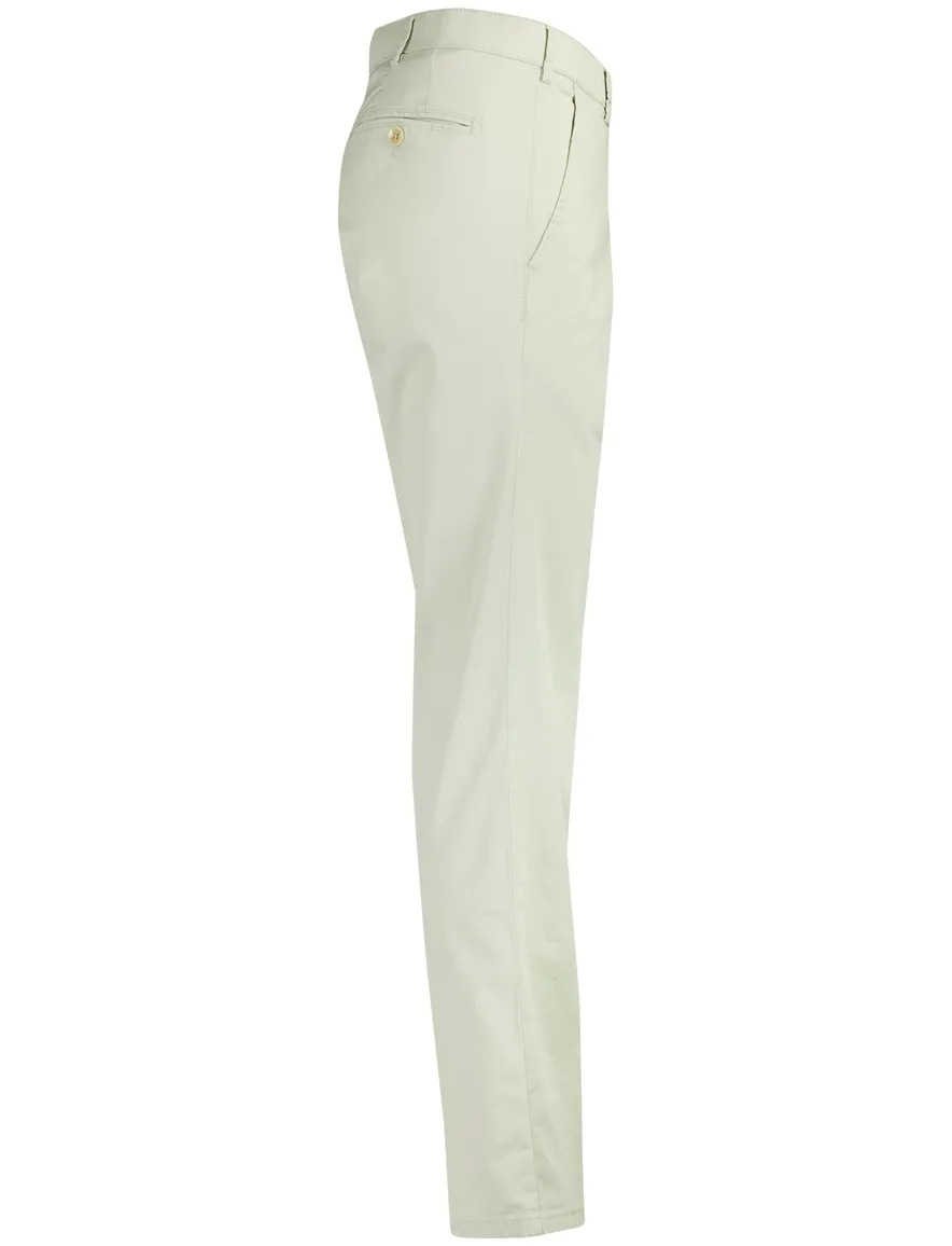 Meyer chino Rio beige effen