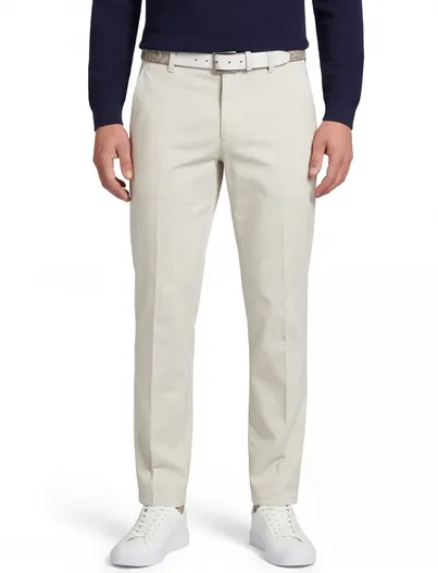 Meyer Meyer chino Rio beige effen