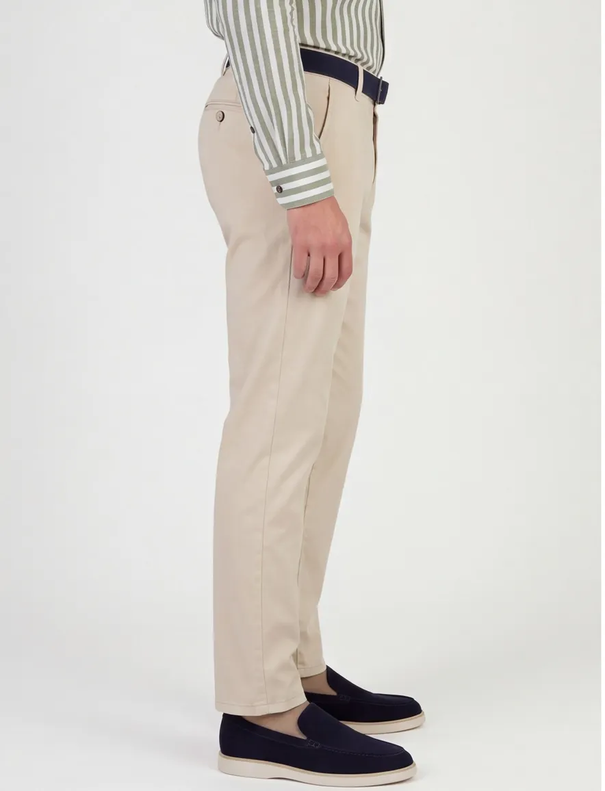 Broeken Meyer beige