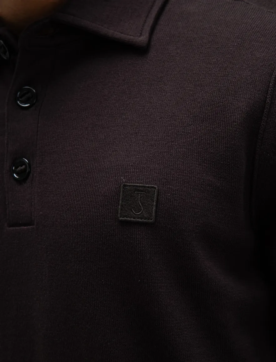 Butcher of Blue poloshirt bruin