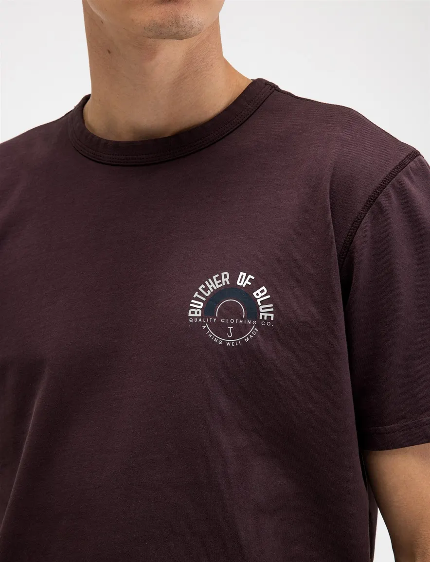 T-shirt Butcher of Blue paars paars