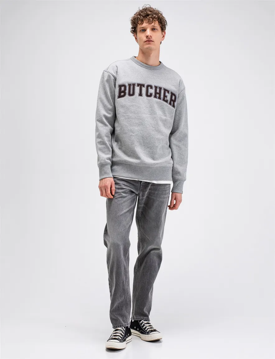Trui Butcher of Blue grijs grijs